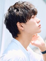 カインド 南青山(hair&make up KIND)&nbsp;波巻きツイストスパイラル　刈り上げショート　ニュアンスパーマ