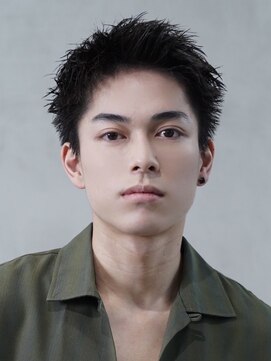 フィフス 栄(fifth) 名古屋栄スパイキーショートメンズアップバングスパイラルパーマ