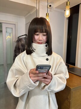 ソルトウォーター 南堀江(SALT WATER) オリーブアッシュ×レイヤー