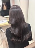 ピンクグレージュカラー