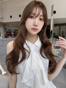 ミンクス 銀座店(MINX) レイヤーカット　フォワード巻き　ウェーブ巻き