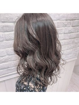 グロウ(grow) ブリーチなし透明感Wカラー