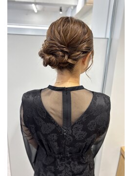 オリンテ バイ レシッド 表参道(orente by rcid) 【谷】ミディアムさんのアップスタイル