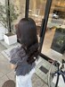 【就活・実習応援】黒染めじゃない地毛風暗染カラー￥7600→￥6200