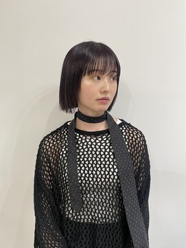 メゾンアクア 表参道(Maison ACQUA) ◎ミニボブ縮毛矯正髪質改善ストレート顔まわりレイヤーカット