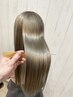 【髪質改善☆.ブリーチ毛でも可能♪】カット+酸性ストレート+KERAFFECT TR