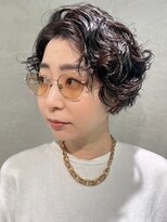 オジョマノ(OjOmano) 〈m7〉大人ショートハイライト髪質改善キッズカット前髪30代40代