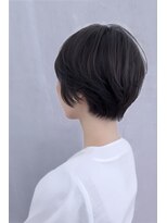 メモリーズ 水天宮前店(Memories)&nbsp;黒髪ショートひし形白髪染め白髪ぼかし