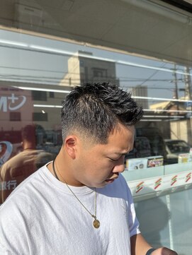 MEN’S HAIR/波巻ツイストスパイラル/フェザーパーマ/船橋
