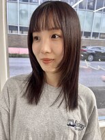 ダイアモンドリリーキートス(Diamond Lily kiitos)&nbsp;クラゲヘアー/小顔に見せるヘア/ココアベージュ/一宮