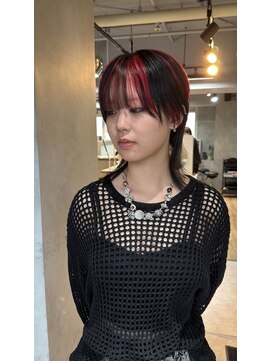 ウルフカット　デザイン