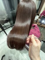 ライア 吉祥寺南口店(laia) ローズブラウン×髪質改善【髪質改善 laia 吉祥寺 美容室】