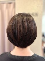 クロス(CROSS)&nbsp;ヘアマニキュア/白髪染め/丸みボブ/ミセスヘア