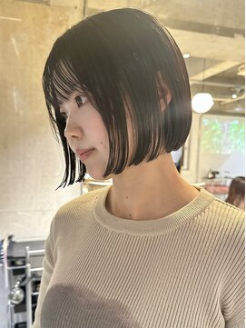 パーク(PARK) ショートボブミニボブ黒髪ボブ