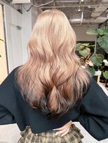 シオン(shion)&nbsp;顔周りレイヤーダブルカラーブロンドロング_ba576172