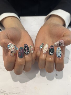 ゼスト パーク(ZEST PARK) 手書きネイル/ニュアンスネイル