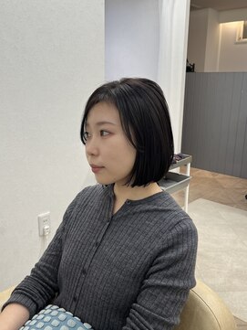 コトナ ヘアアンドリラックス 草加店(kotona Hair & relax) 艶のある上品カラー×ボブ
