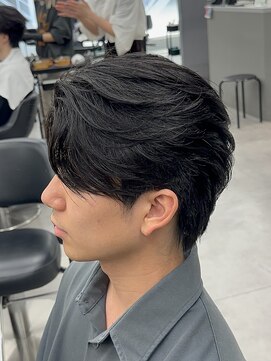 オーバル バイ アピッシュ(OVARL by apish) パーマ落とし曲がる縮毛矯正ニュアンスパーマ原宿