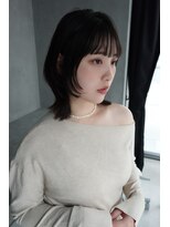 ヴェイン 渋谷(vain) お顔まわりをしっかり切り込んだレイヤーボブ◎