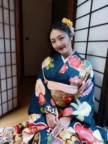 美羽着物館 ナナ 京都伏見稲荷店(Nana)&nbsp;京都伏見稲荷/着物/着付け/ヘアセット/小物/レンタル