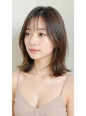 髪質改善20代30代40代前髪あり前髪なし縮毛矯正ロングレイヤー