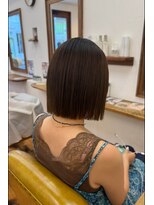 ジジバイモップス(jiji byMOPS)&nbsp;切りっぱなしボブ