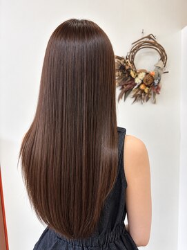 ジェムヘアスタジオ 湘南平塚南口店(Gem Hair Studio) なめらか艶髪ロング【Gem 神原】