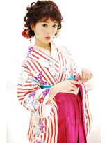 ゲッカビジン(GEKKABIJIN)&nbsp;卒業式袴のドーリースタイル《ヘアセット&着付 GEKKABIJIN》