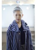 銀座ショートカット　銀座グレイヘア