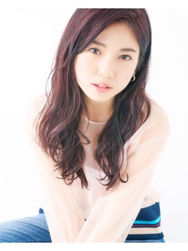 アッシュ 行徳店(Ash) 大人可愛いボルドーカラー