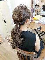 ロカット サロン(Roquat Salon) 二次会ローポニーアレンジ【ヘアアレンジ 立川/立川南/八王子】