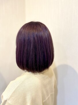 クラウドヘアー 北仙台店 パープルカラー