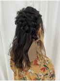 ◯サイドハーフアップ【BEAUTY SALON ALLIE´】