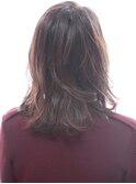 【40代50代に人気の白髪染めアッシュ】ピンクブラウン