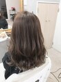 ティアラ 福島店(TIARA) 細かくハイライトカラーグレージュカラー