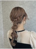 【Rio】☆ロープ編み下ろしヘア☆