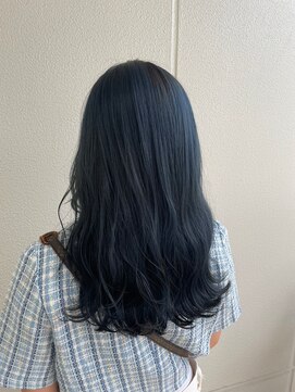 ガリカ シーム(Gallica/SEAM) 【桑原雪音】韓国風透明感暗髪ダークカラー/寒色系カラー<原宿>