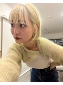 ブロンドボブ