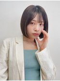 □内巻きボブ□【高田馬場/髪質改善/ボブ/インナーカラー】