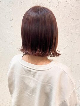 フロール(Flor) 【flor 戸塚】*外ハネボブ+マロンブラウン*