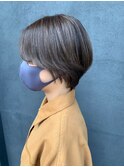 ハンサムショート×アッシュブラウン