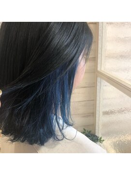 エム インターナショナル 白岡 キュート(EMU international CUTE) インナーカラー　ブルー