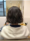 30代40代50代与野/おしゃれパーマ/ウェーブ/切りっぱなしボブ