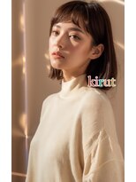 キルト(kirut)&nbsp;オン眉でスパイスのきいたおしゃれミディ