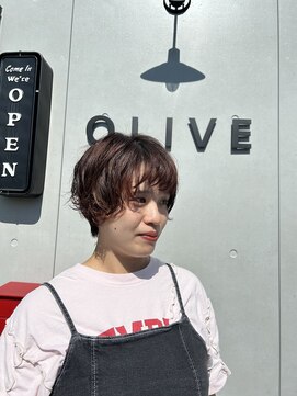 オリーブ(OLIVE) ショート無造作パーマ