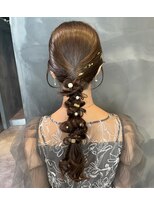 クレオヘアフィーカ(CLEO hair fika)&nbsp;タイト×ふわふわ編みおろし