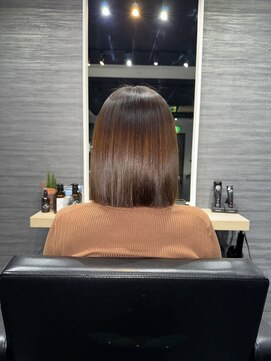 ソア(Soi) きりっぱなしボブ　金沢文庫/髪質改善/縮毛矯正