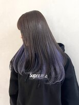 マスカリ(muscali)&nbsp;ラベンダーグレージュ/インナーカラーフェミニンロング/表参道