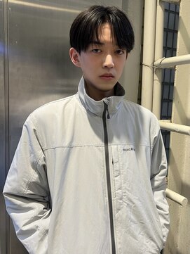 ゼストプール(ZEST POOL) 韓国ヘア シースルーマッシュ センターパート