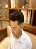 メンズアップバングスタイル